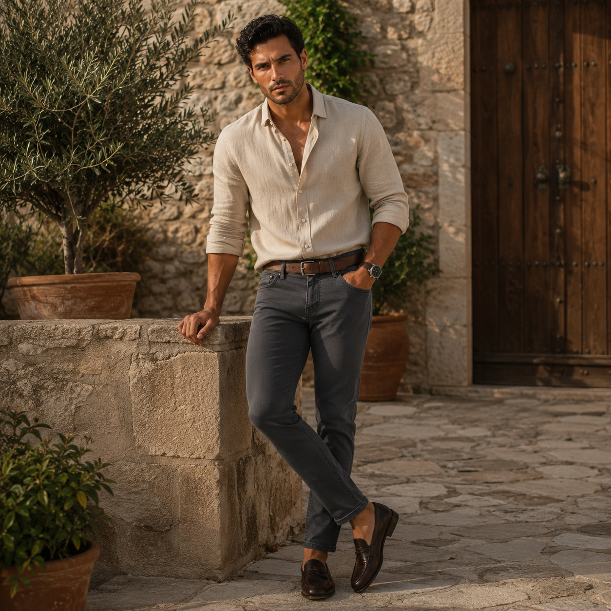 The Albuquerque Men’s Skinny Stretch Jeans