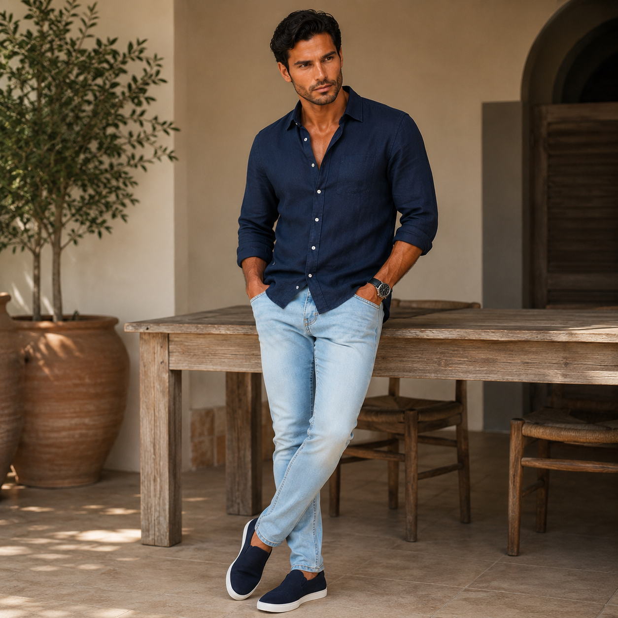 The Albuquerque Men’s Skinny Stretch Jeans
