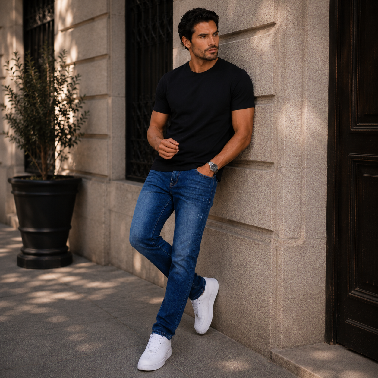 The Wailea Men’s Relaxed Straight Leg Jeans