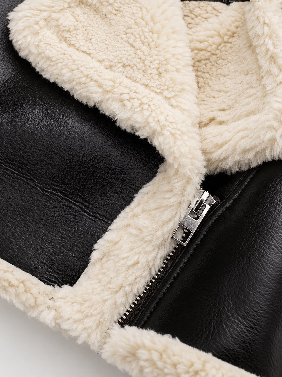 Women's Short Jacket with Plush Fur Accents