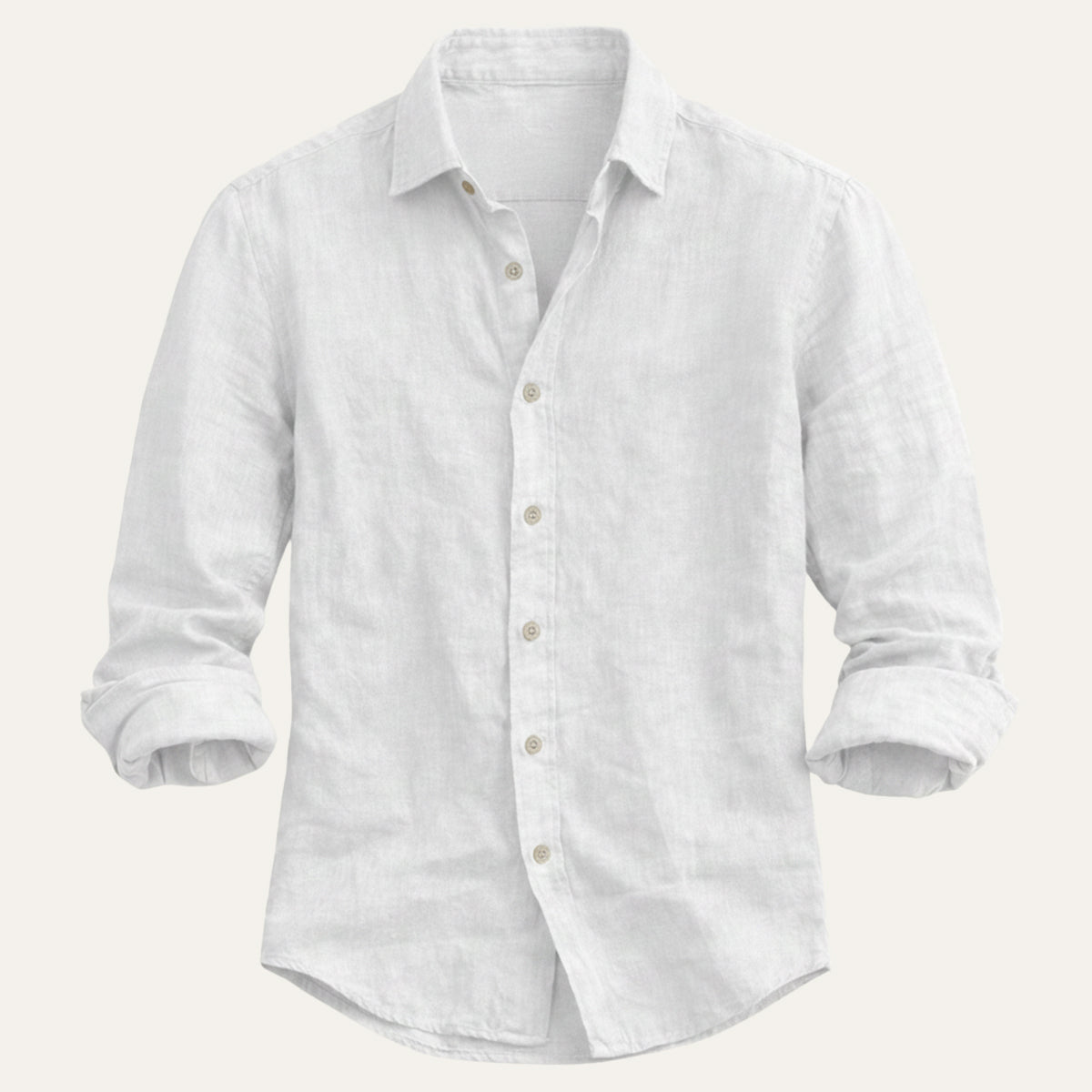 The Milano Men’s Summer Casual Fit Linen Shirt