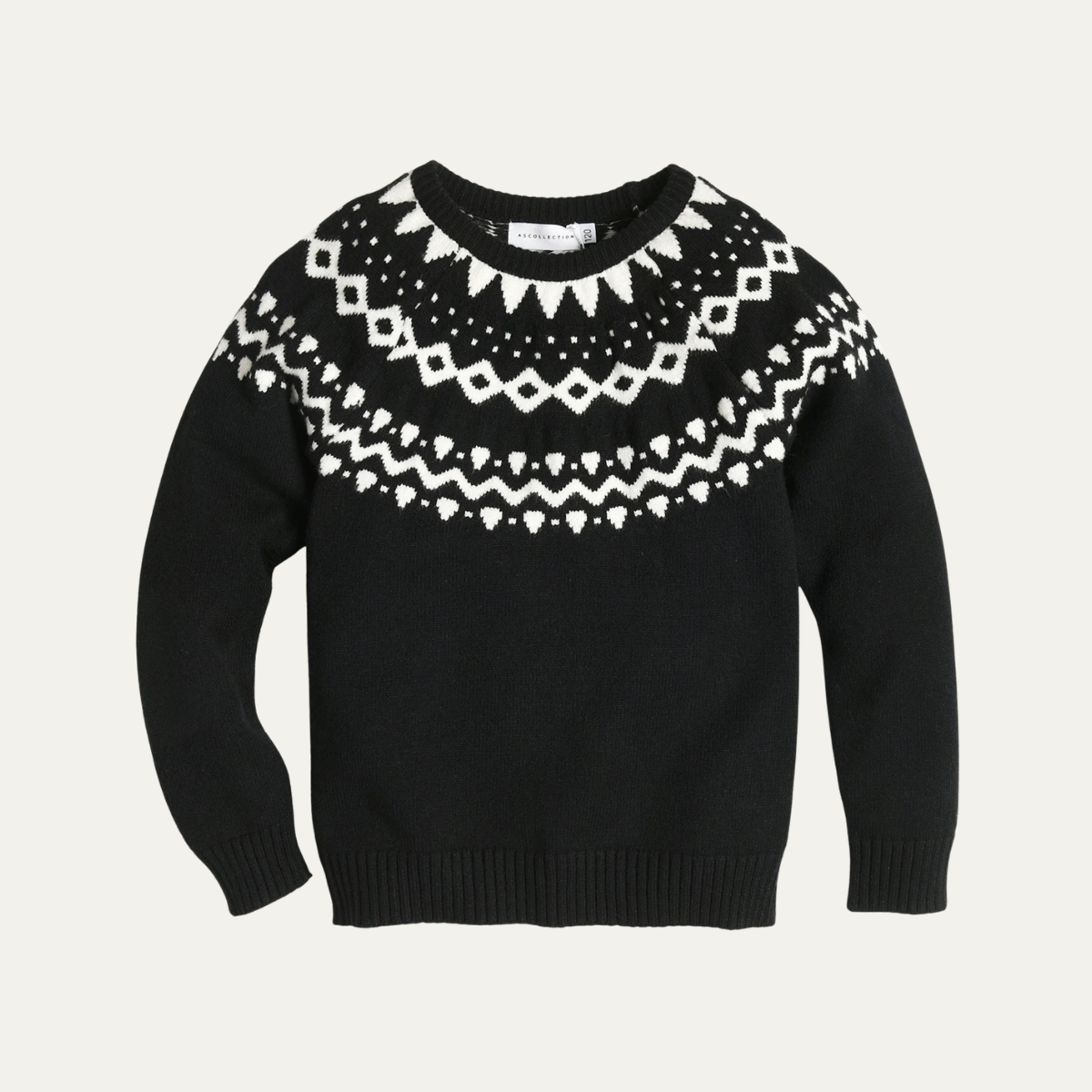 SoHo Kids Nordic Knit Crewneck Sweater
