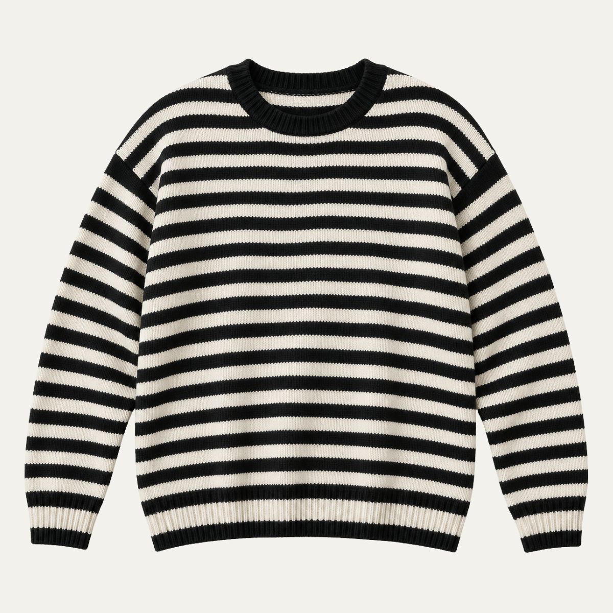 Women's Everyday Striped Knit Jumper