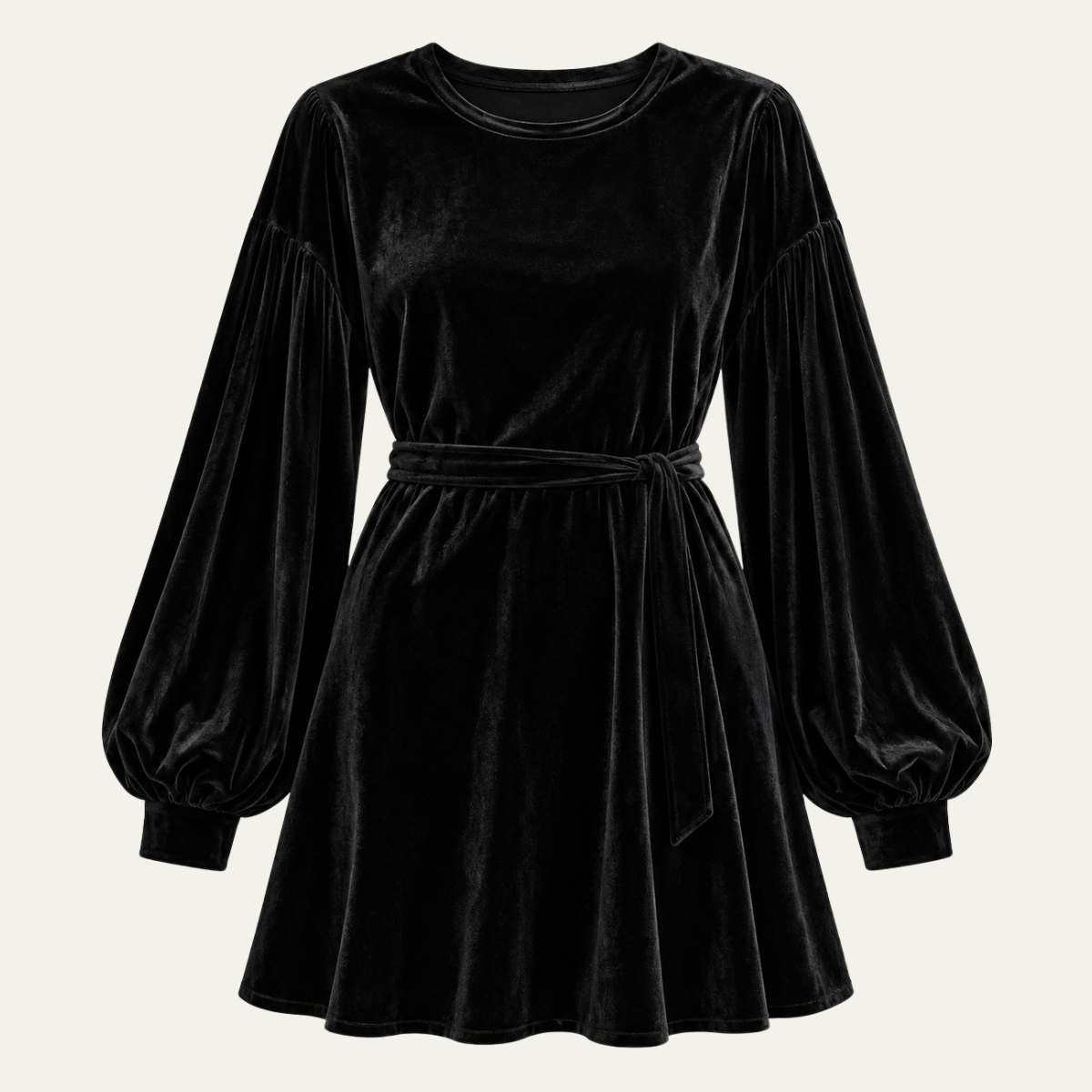 Women's Velvet Party Dress, Short