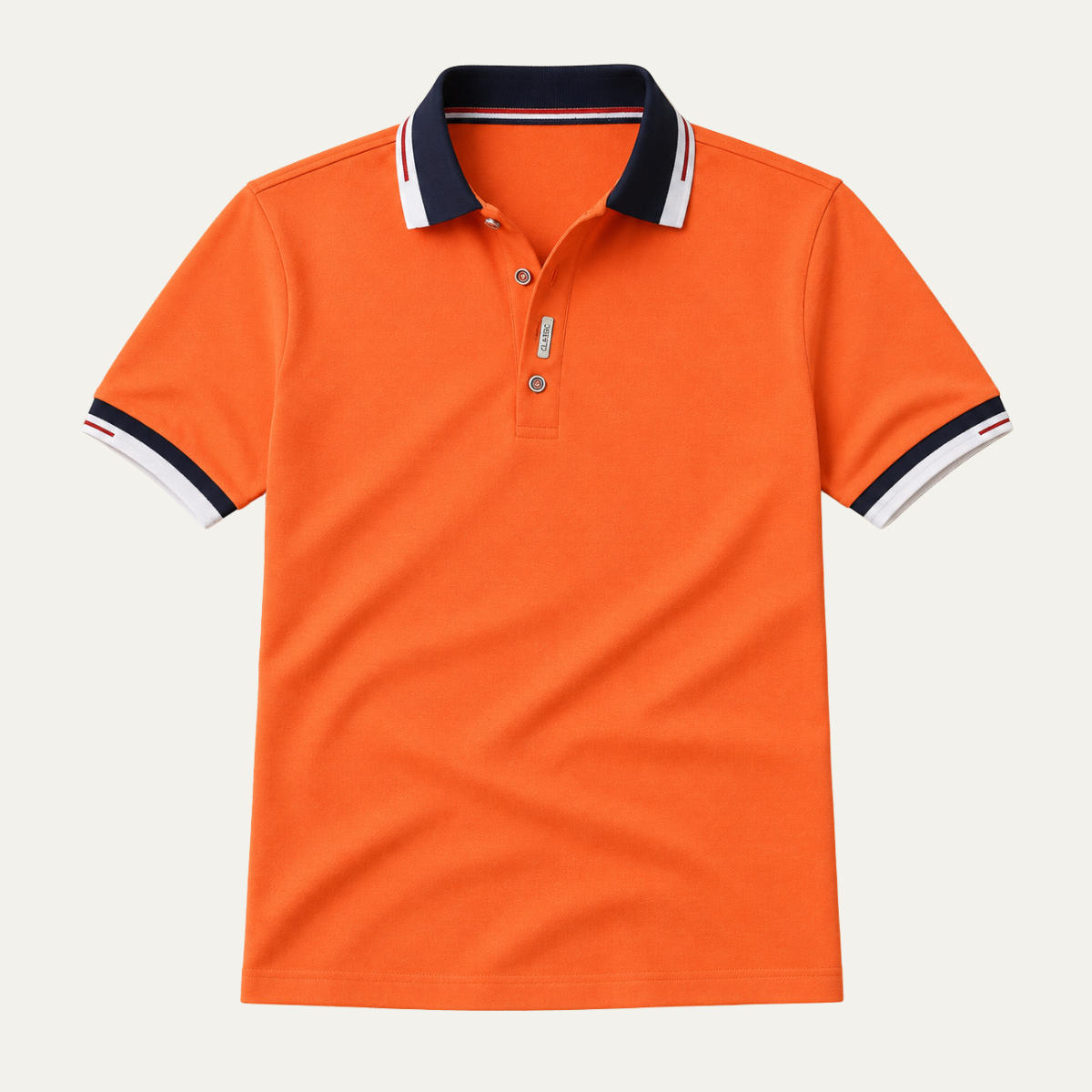 The French Quarter Men's Smart Casual Polo Shirt