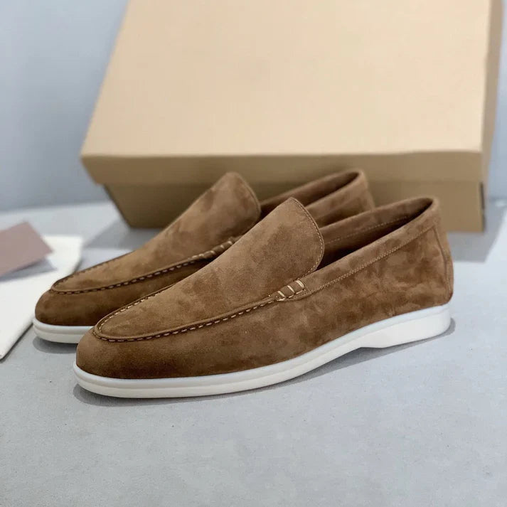 The Sanremo Men's Premium Suede Casual Slip On Loafers