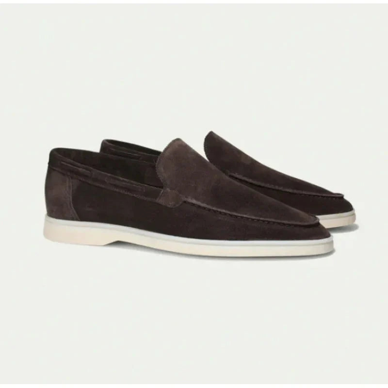 The Milan Men's Premium Suede Slip On Loafers