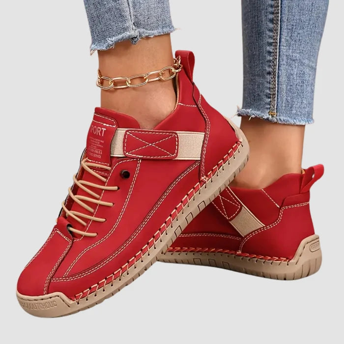 Women's Breathable Lightweight Lace Up Sneakers
