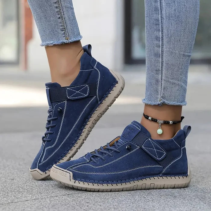 Women's Breathable Lightweight Lace Up Sneakers