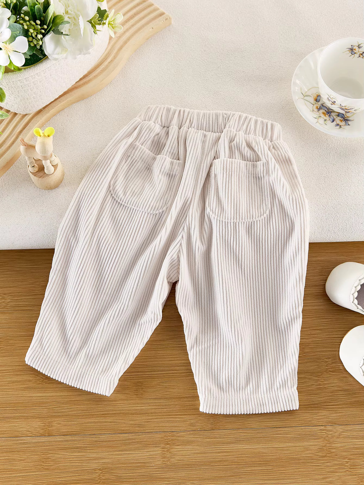 SoHo Kids Corduroy Elastic Waist Harem Pants