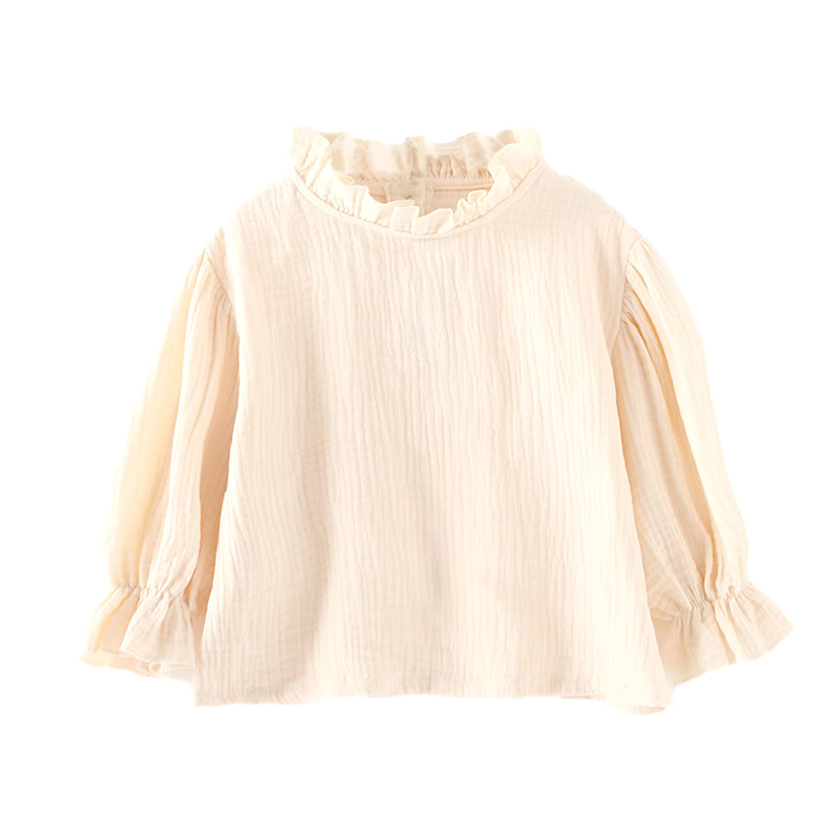 SoHo Kids Girls' Ruffle Neck Blouse