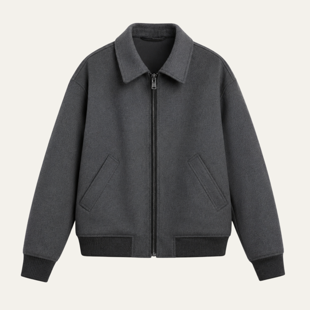 The Madrid Suede Leather Jacket – Men’s Classic Bomber Style
