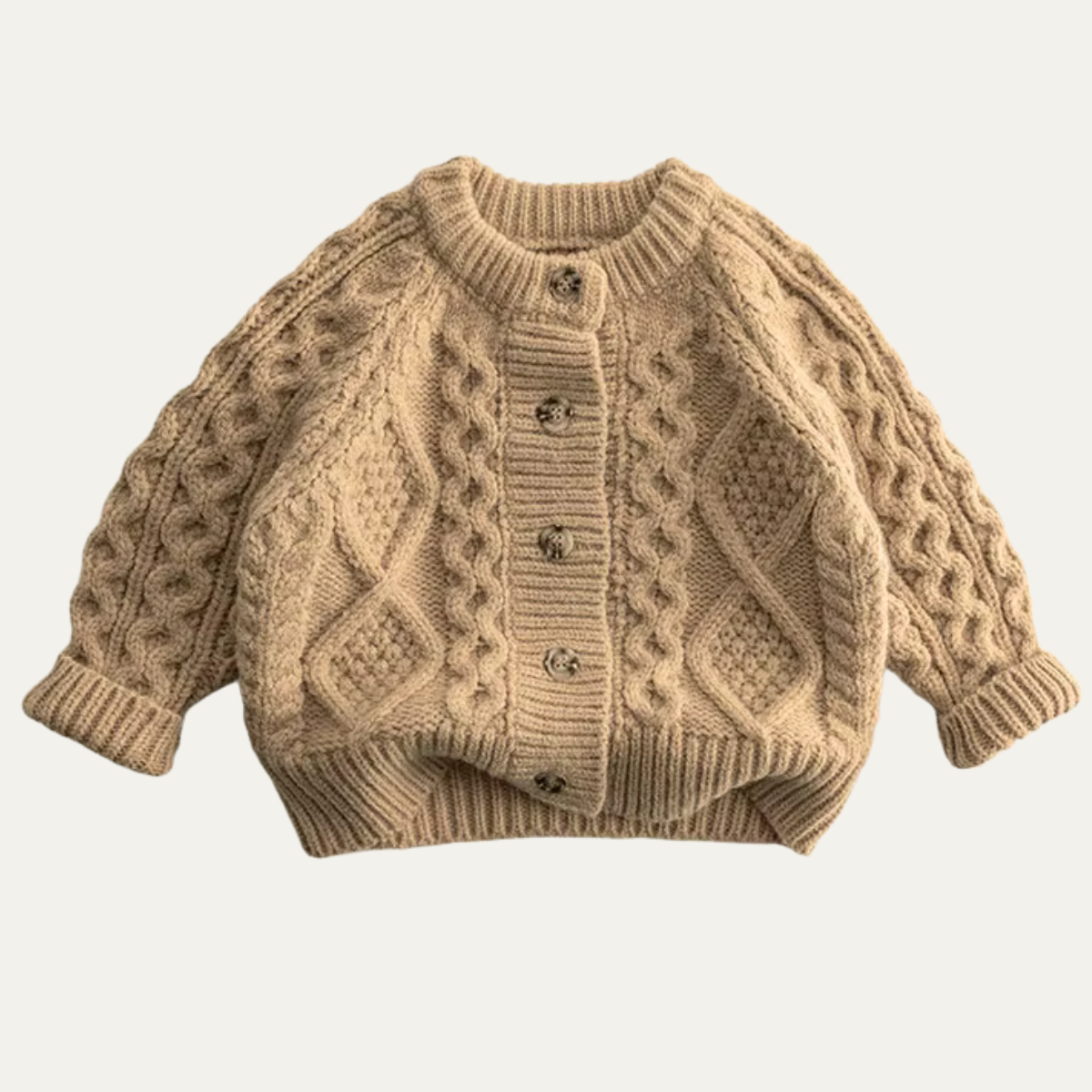 SoHo Kids Cable Knit Cardigan