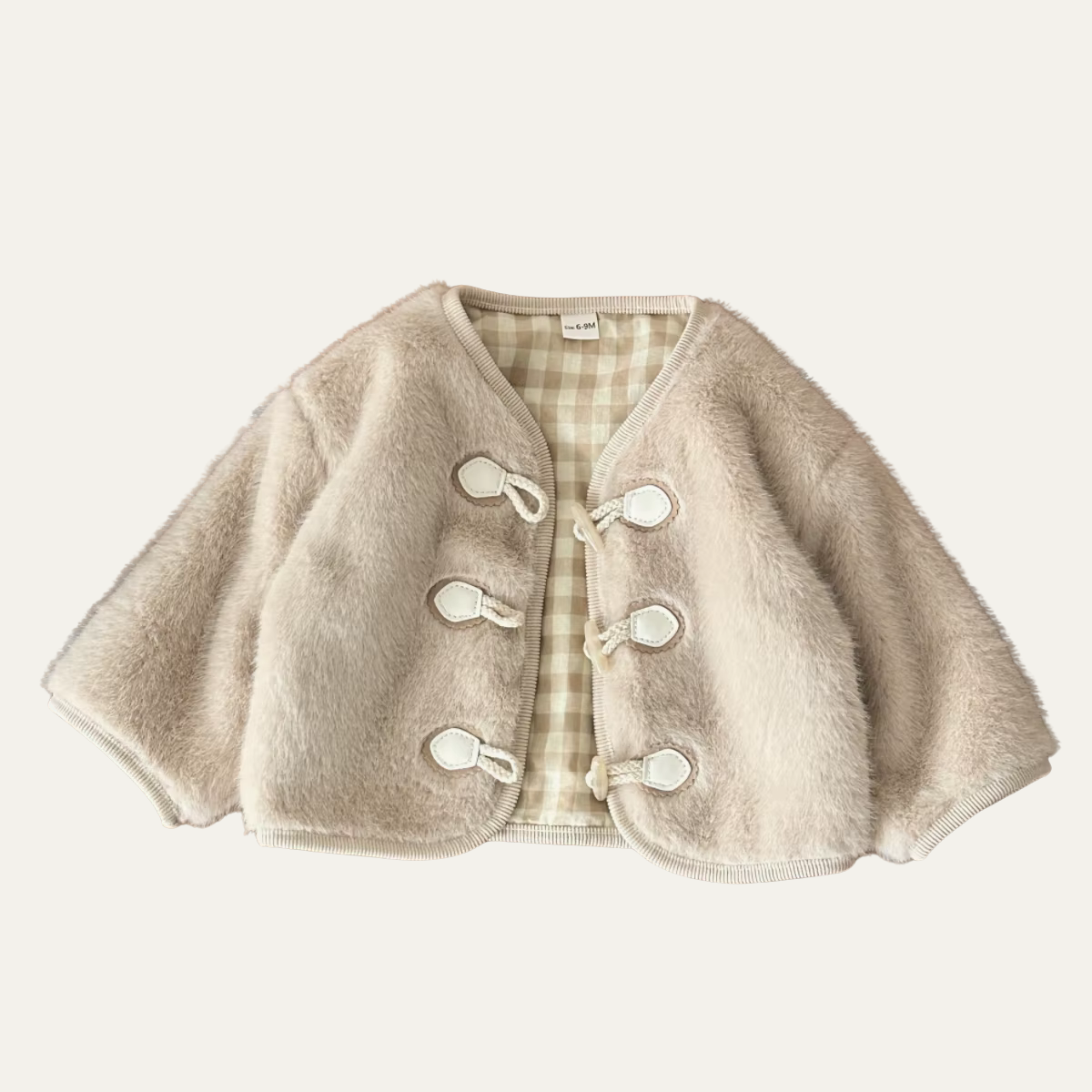 SoHo Kids Soft Plush Winter Toggle Jacket