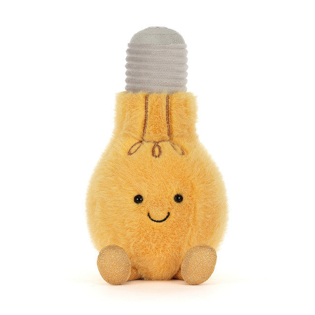 Cheerful Lightbulb Plush Toy