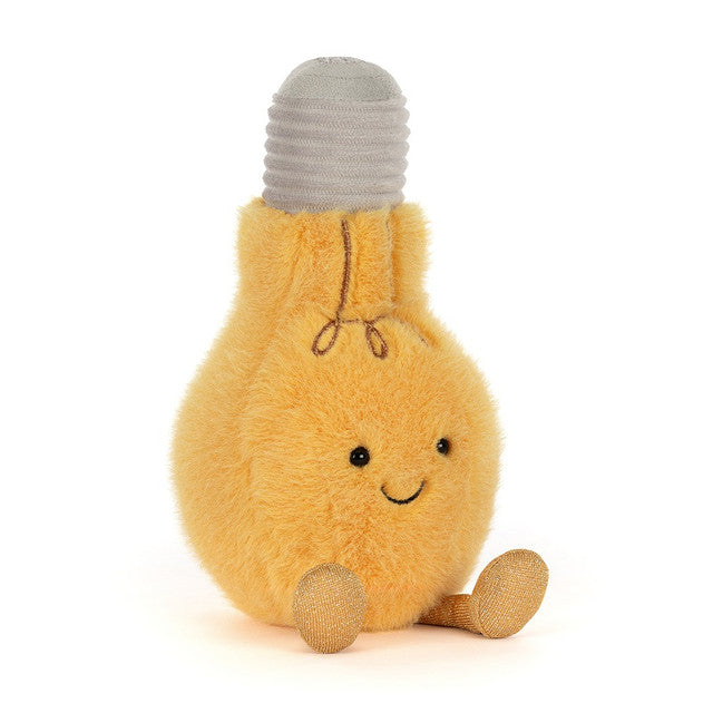 Cheerful Lightbulb Plush Toy