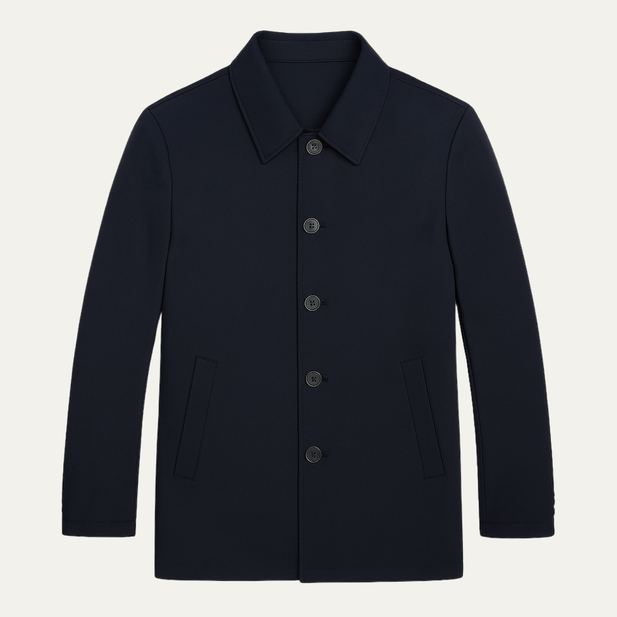 The Alden Men's Smart Casual Lightweight Button Jacket