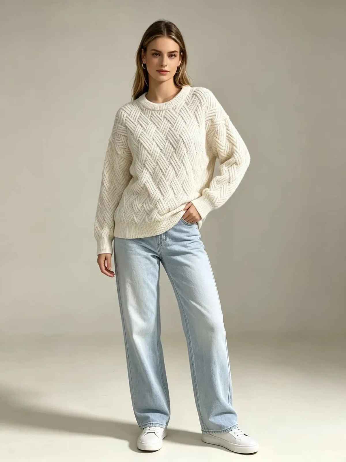 Women's Traditional Cable Jumper