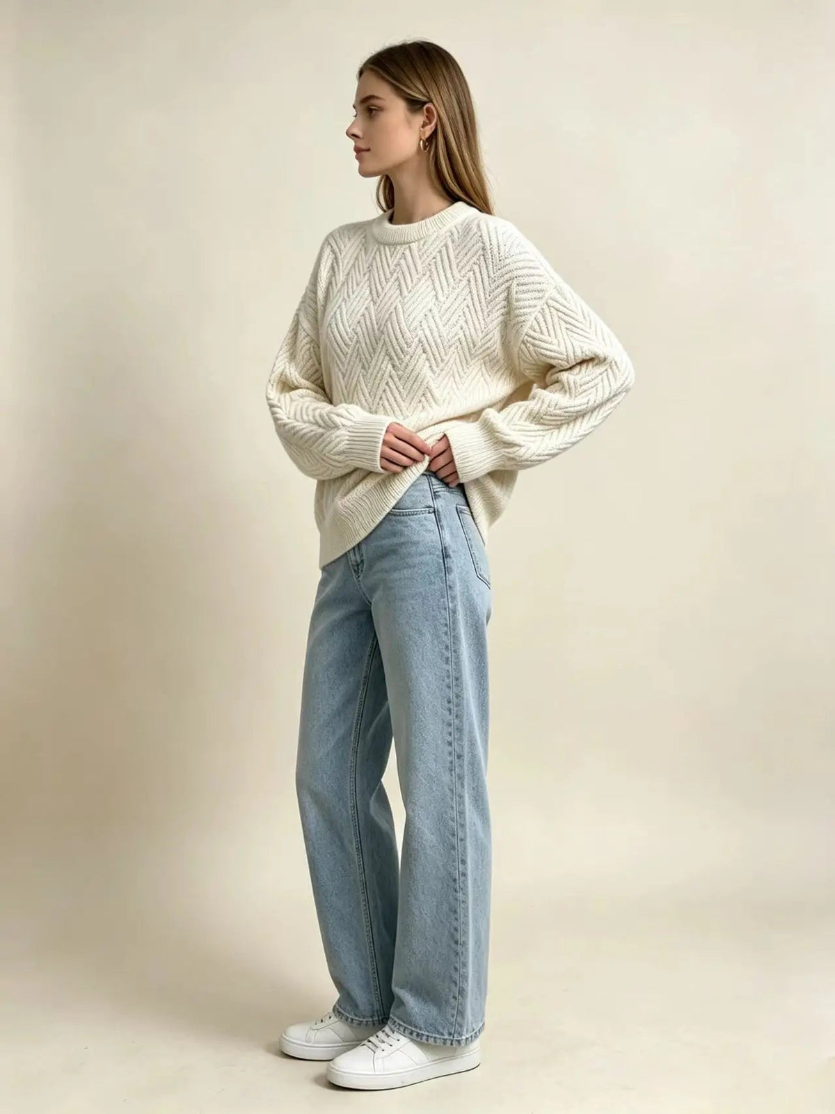 Women's Traditional Cable Jumper