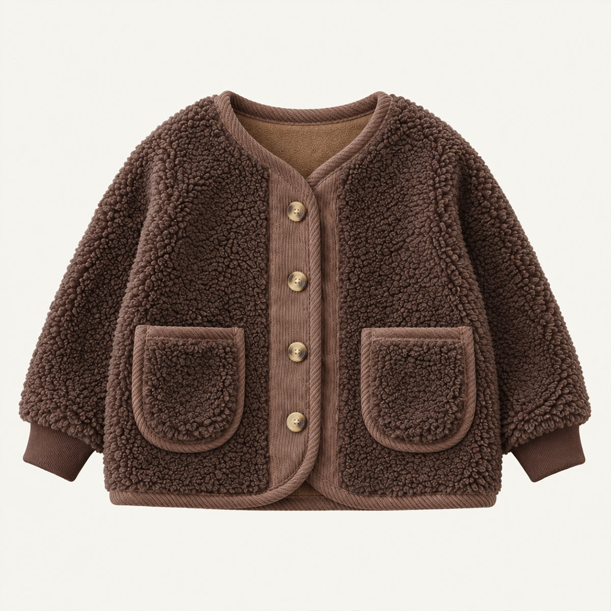 SoHo Kids | Unisex Warm Sherpa Fleece Jacket