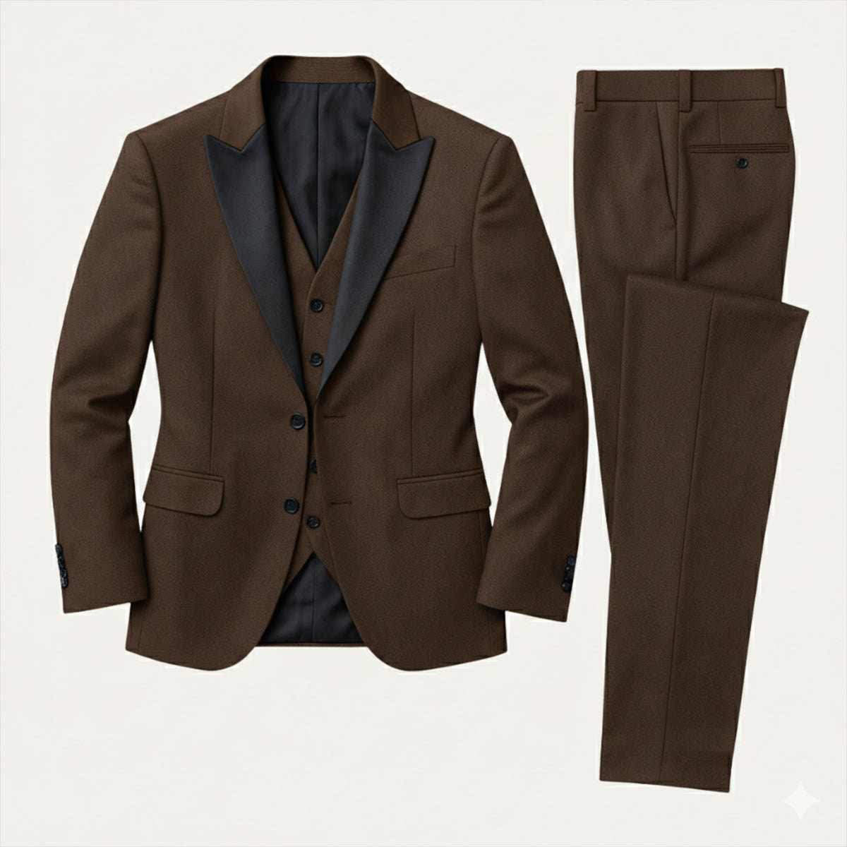 The Senigallia Men’s 3 Piece Suit Set – Blazer, Waistcoat & Pants