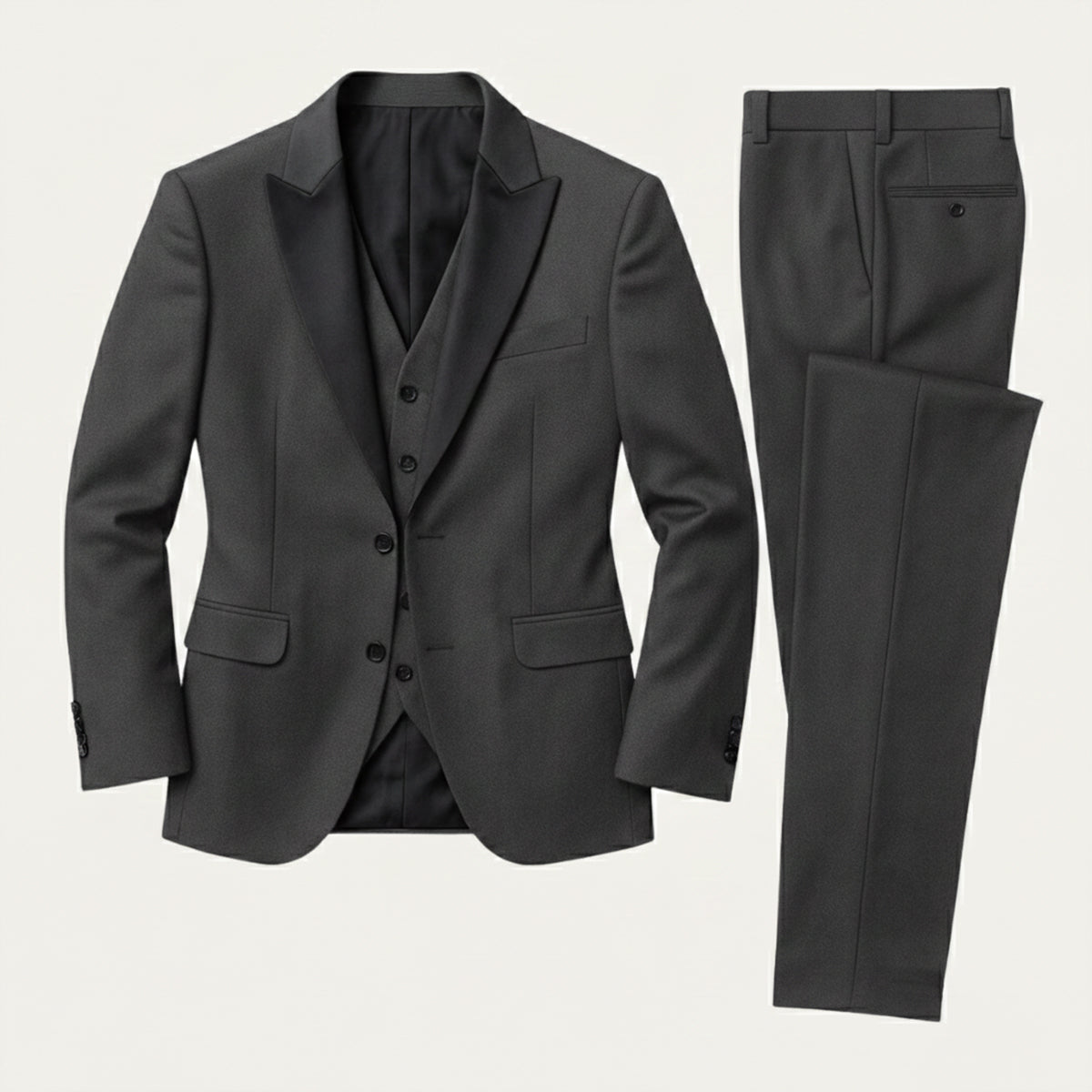 The Senigallia Men’s 3 Piece Suit Set – Blazer, Waistcoat & Pants