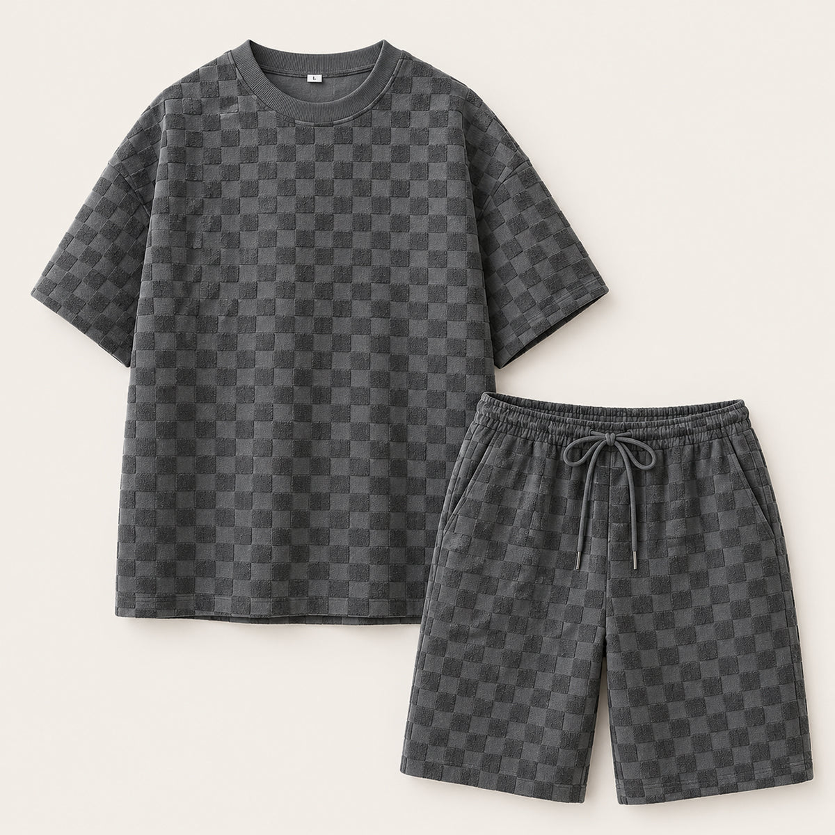 The Franklin Men’s Oversized Summer T Shirt & Shorts Set