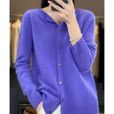Women's Casual Button Front Cardigan