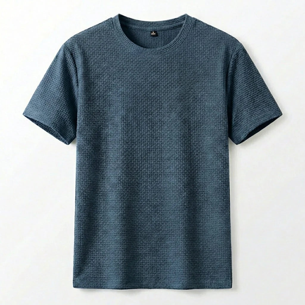 The Rapallo Men's Smart Knit Crew Neck T Shirt