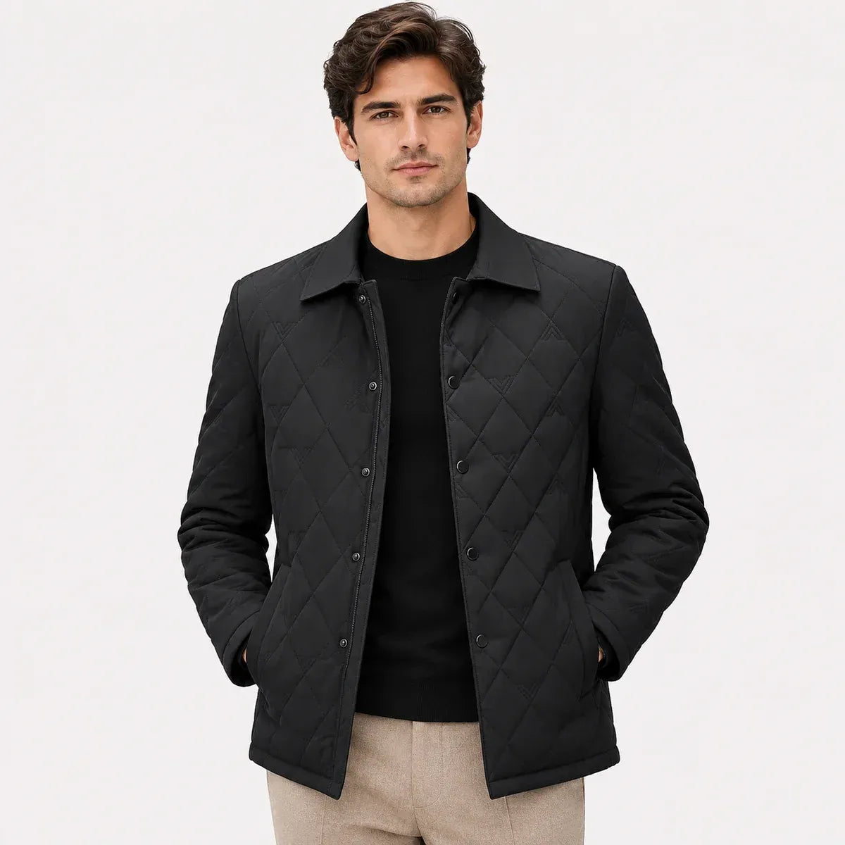 The Rodeo Sunset Men’s Insulated Quilted Lightweight Winter Coat