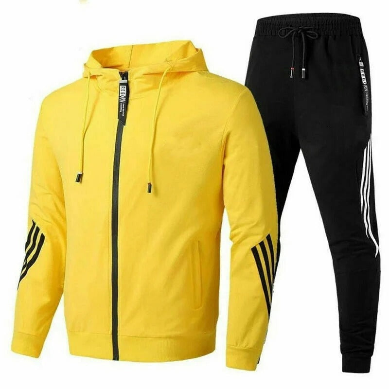 The Livermore Men's Zip Up Hoodie & Jogger Tracksuit Set