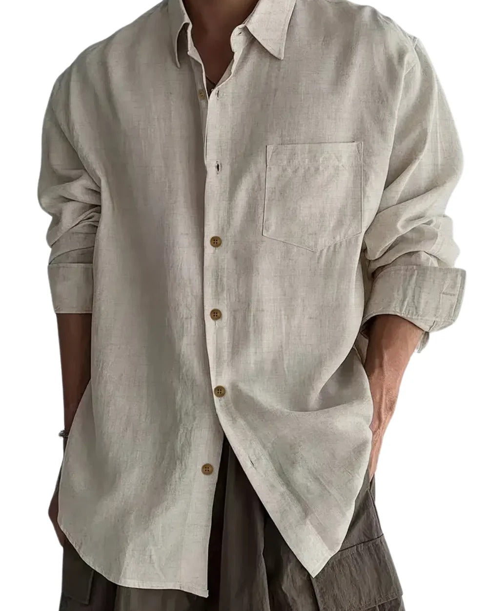 The Calabasas Men’s Lightweight Relaxed Fit Summer Shirt