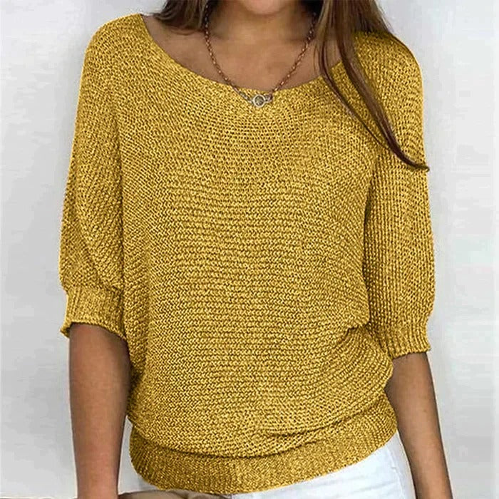Women's Trendy Relaxed Knit Sweater