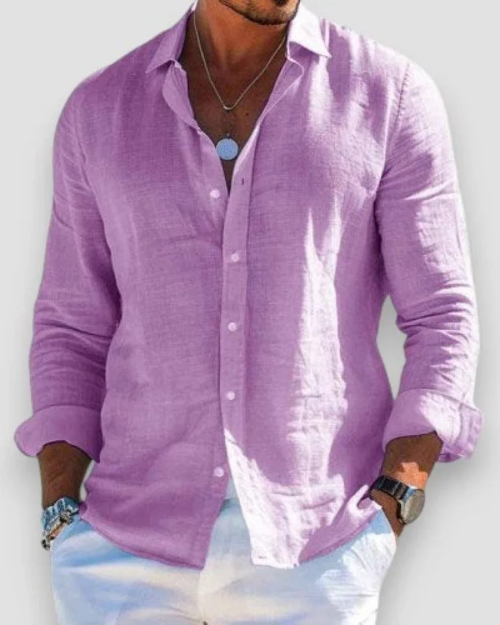 The Montecito Men’s Breathable Summer Shirt
