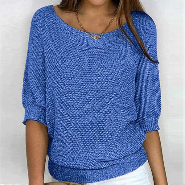 Women's Trendy Relaxed Knit Sweater