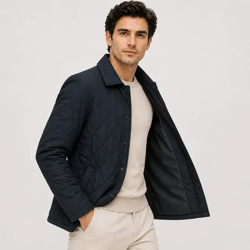 The Rodeo Sunset Men’s Insulated Quilted Lightweight Winter Coat