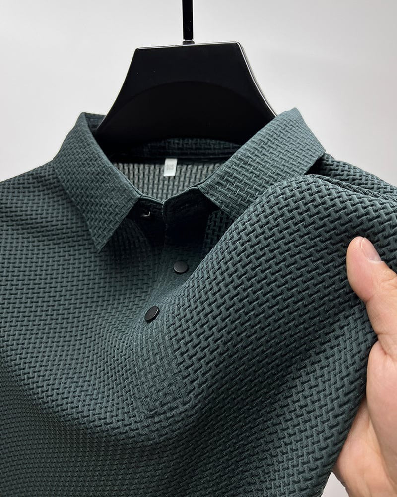 Title The Camogli Men's Smart Knit Polo Shirt