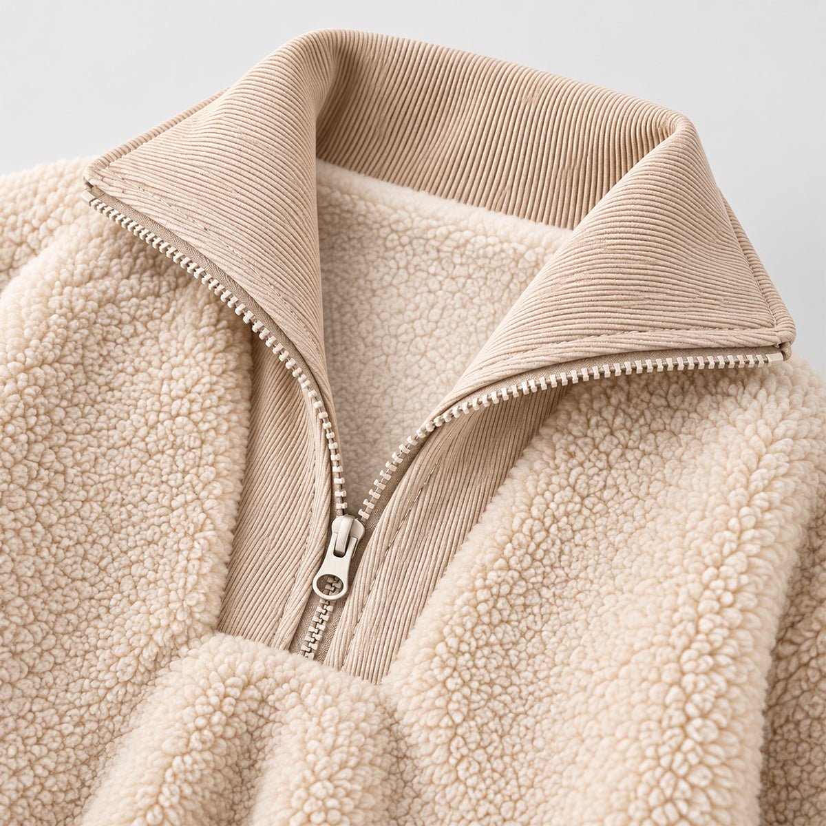 SoHo Kids Quarter Zip Warm Fleece Jacket