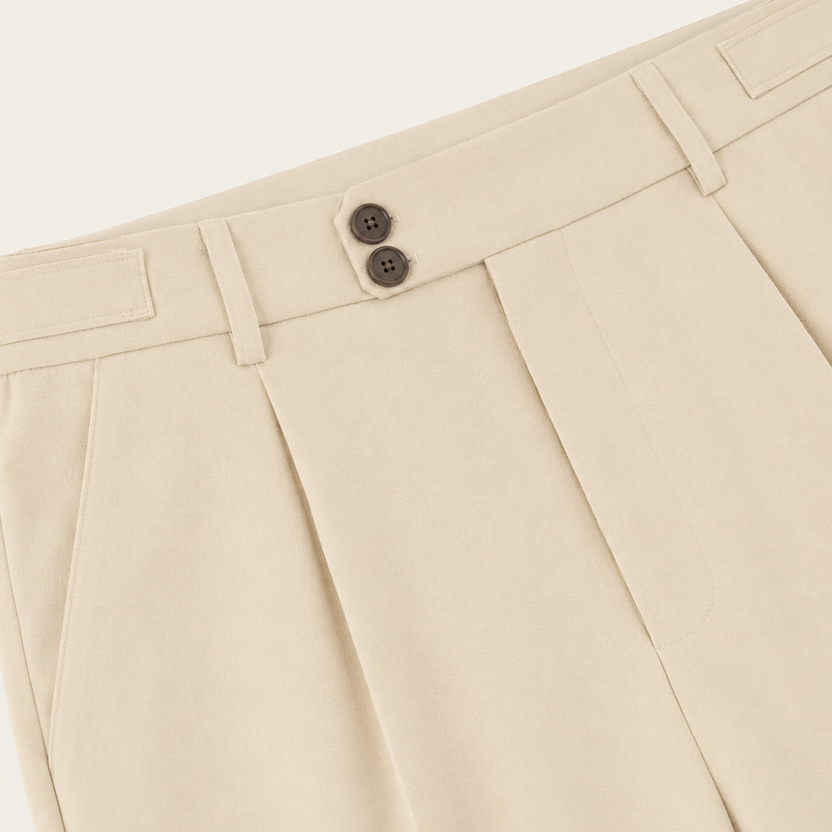 The Dromana Men’s Tailored Smart Slim Fit Pleated Dress Pants