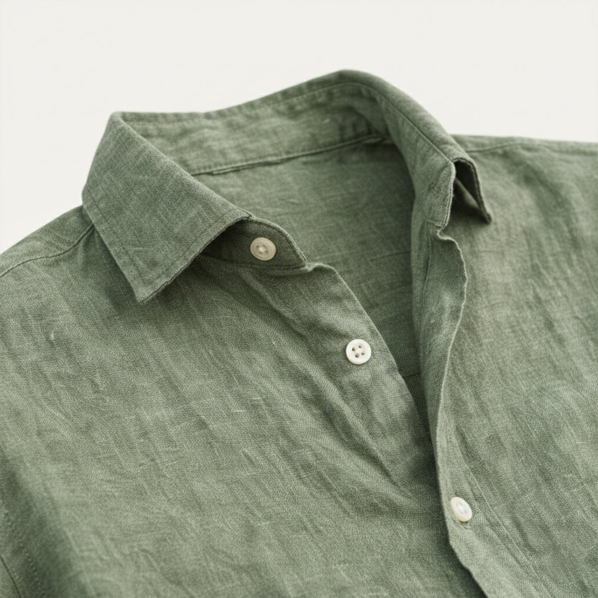The Milano Men’s Summer Casual Fit Linen Shirt