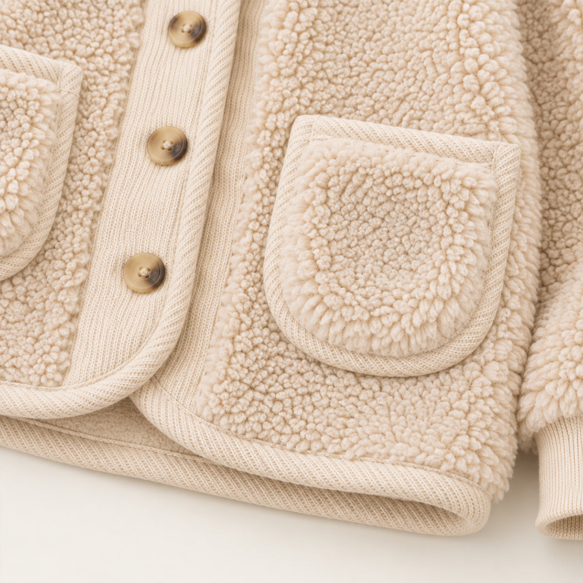 SoHo Kids | Unisex Warm Sherpa Fleece Jacket