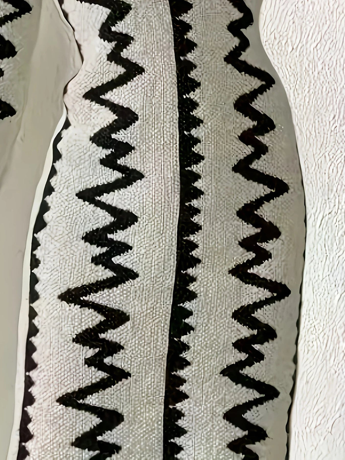 Women's Knitted Dress with Bold Stripes