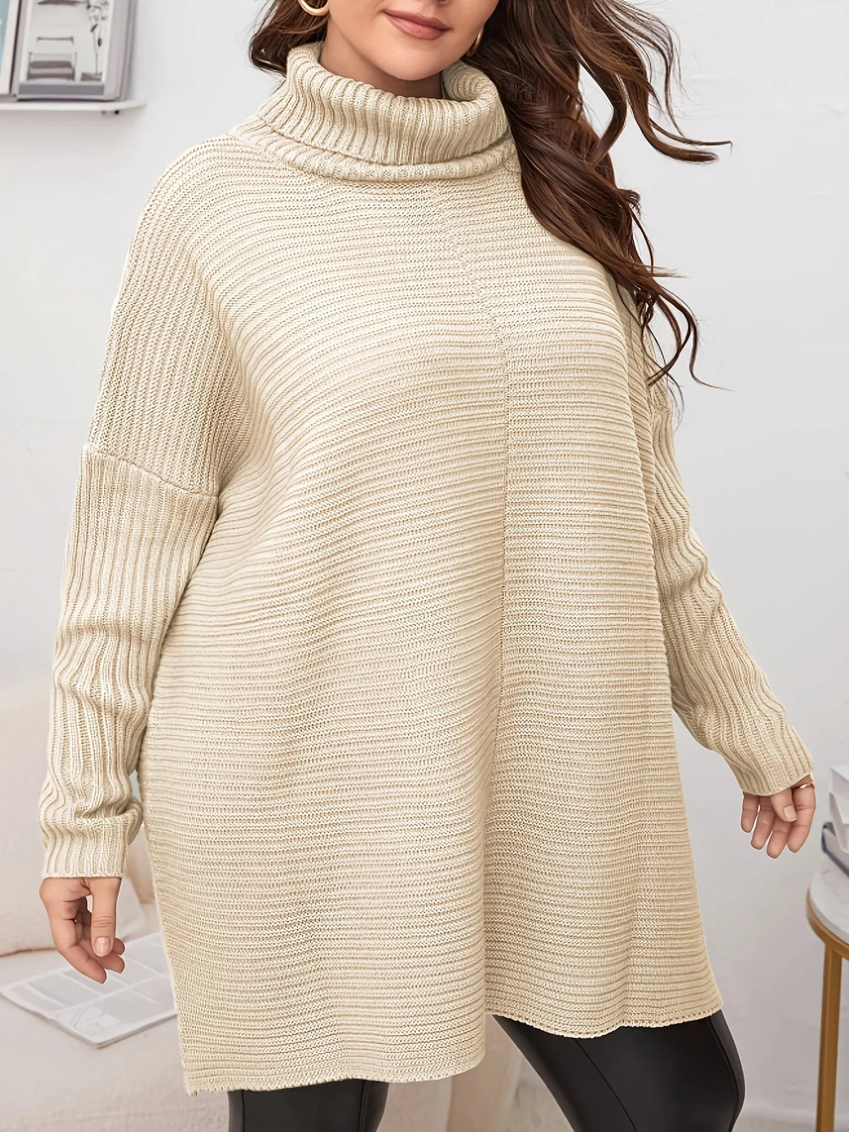 Women's Chunky Turtleneck Dress