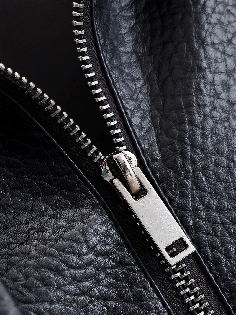 Women's Minimal Faux Leather Jacket