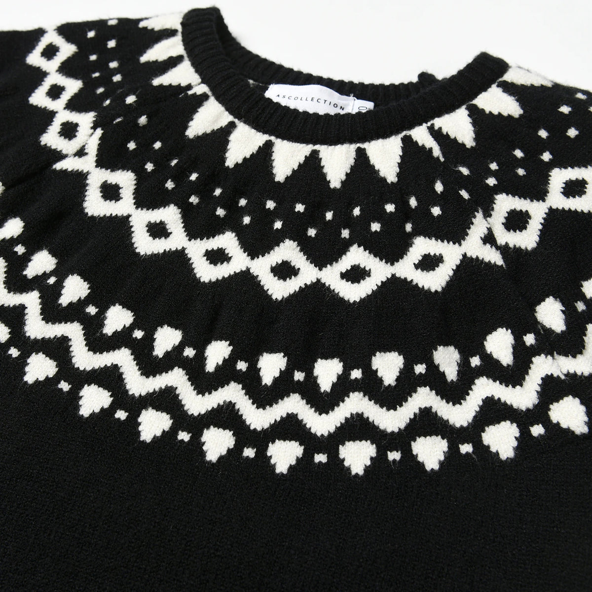 SoHo Kids Nordic Knit Crewneck Sweater