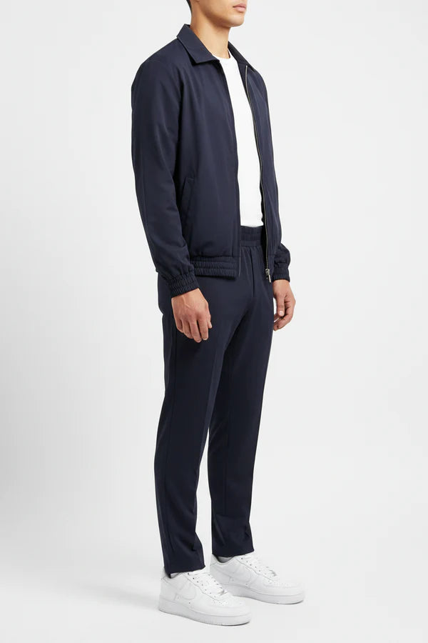 The Reno Men's Premium Tech Tracksuit Set - Navy Blue
