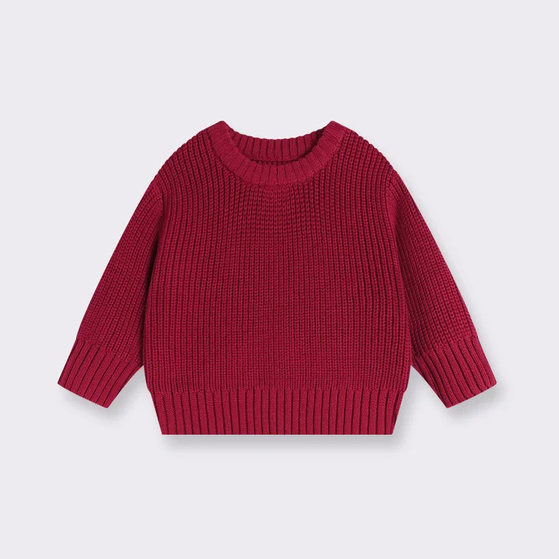 SoHo Kids Soft Knit Ribbed Sweater