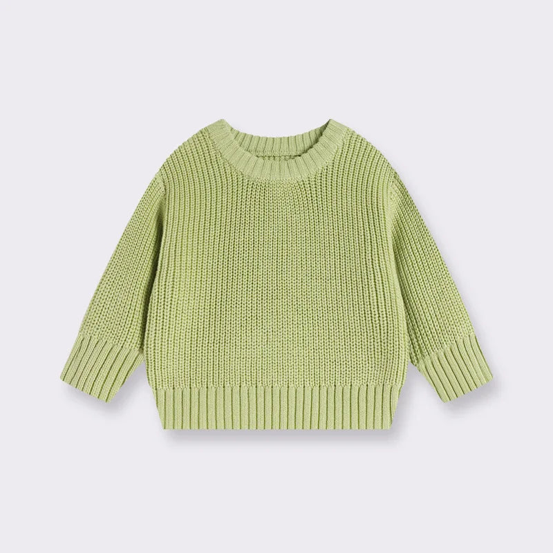 SoHo Kids Soft Knit Ribbed Sweater