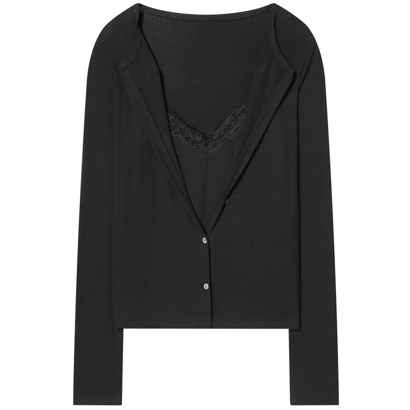 Women's Waist Length Cardigan with Buttons